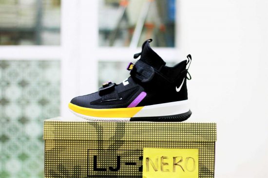 Nike Lebron Soldier 12 Black yeallow AO4053-101