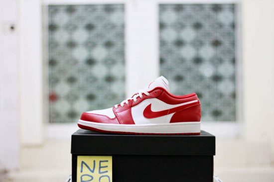 Nike Air Jordan 1 low gym red white 553558-611