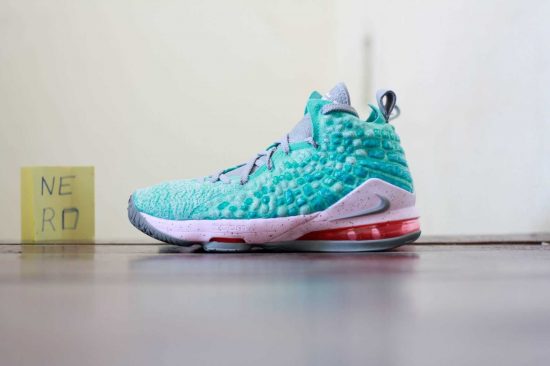 Nike Lebron 17 South Beach BQ5594-444 giay bong ro nu