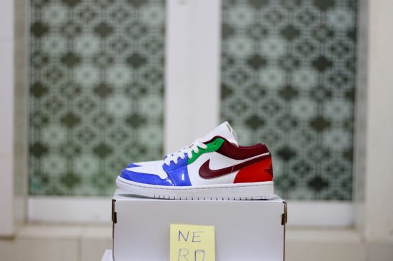 Giày jordan 1 low multicolor