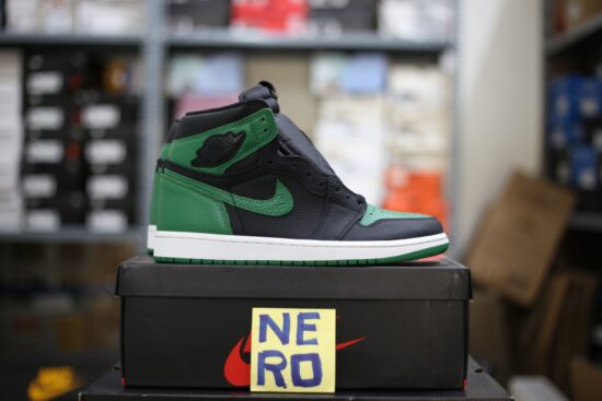 Giày bóng rổ Nero Shop - Giày bóng rổ chính hãng- Đồng phục bóng rổ 48 Nike Air Jordan 1 High Retro Pine Green 555088-030