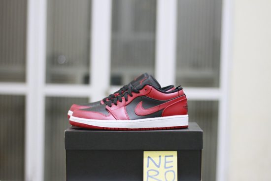 Giày bóng rổ Nero Shop - Giày bóng rổ chính hãng- Đồng phục bóng rổ 36 Giày Nike Air Jordan 1 Low Reverse Bred 553558-606