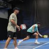 Vợt Pickleball Adidas Adipower Ctrl 3.2 PB1CA0 16 hai người đàn ông đang chơi pickleball với vợt adidas adipower
