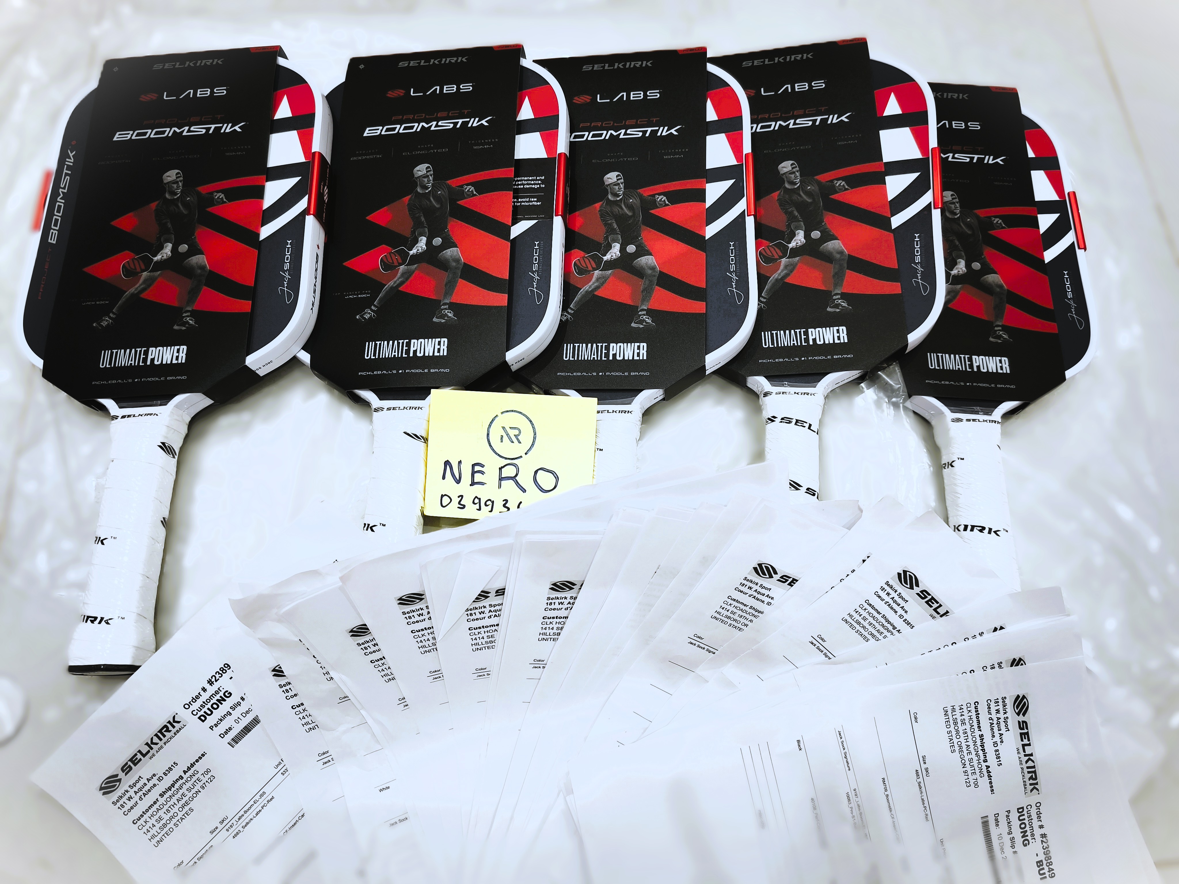 Vợt Pickleball Selkirk Boomstik Jack Sock Elongated Limited Pickleball Selkirk LAbs Boomstik Jack Sock Pickleball Paddle Limited