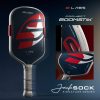 Selkirk Boomstik Jack Sock Elongated 17 Selkirk Labs Boomstik Jack Sock Singature Design Pickleball Paddle